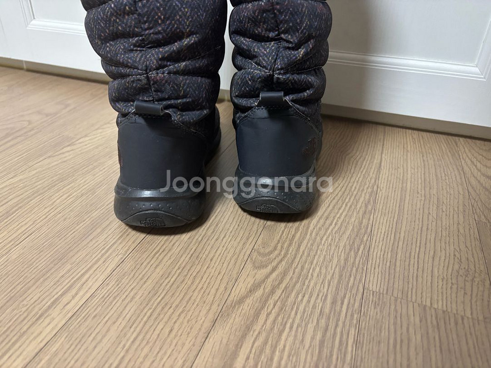 상태최상 노스페이스 롱부츠 패딩부츠 230 톨사이즈--4