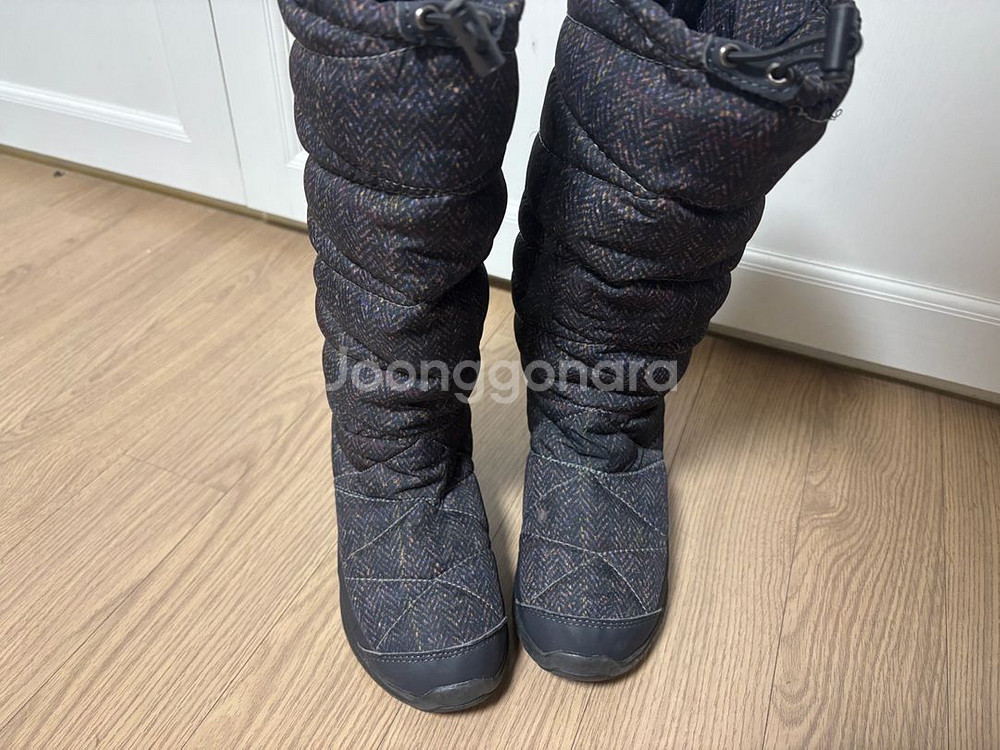 상태최상 노스페이스 롱부츠 패딩부츠 230 톨사이즈--3