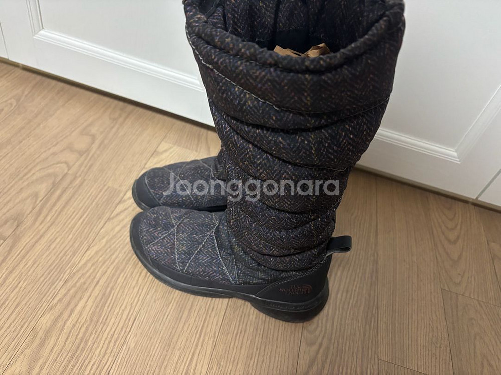 상태최상 노스페이스 롱부츠 패딩부츠 230 톨사이즈--0