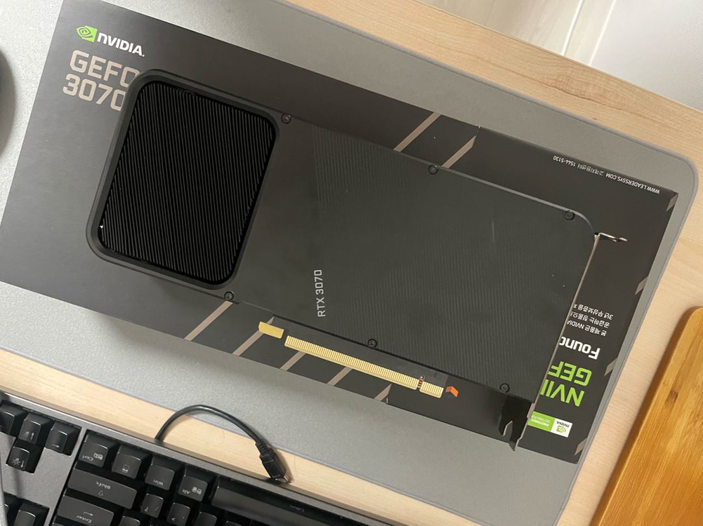 rtx3070fe 풀박스/구입내역0 이미지