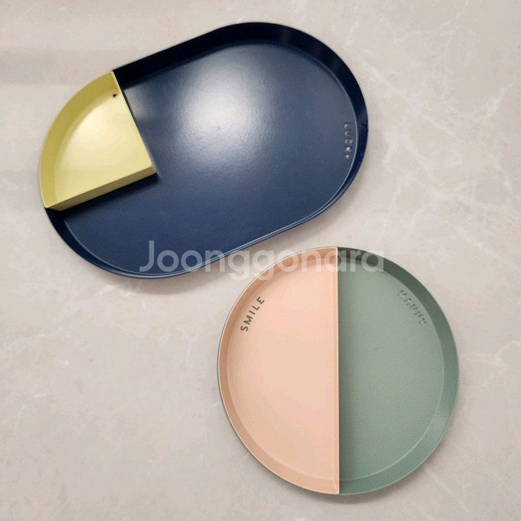 데일리라이크 스틸 트레이 라운드 세트/ 정리트레이--1