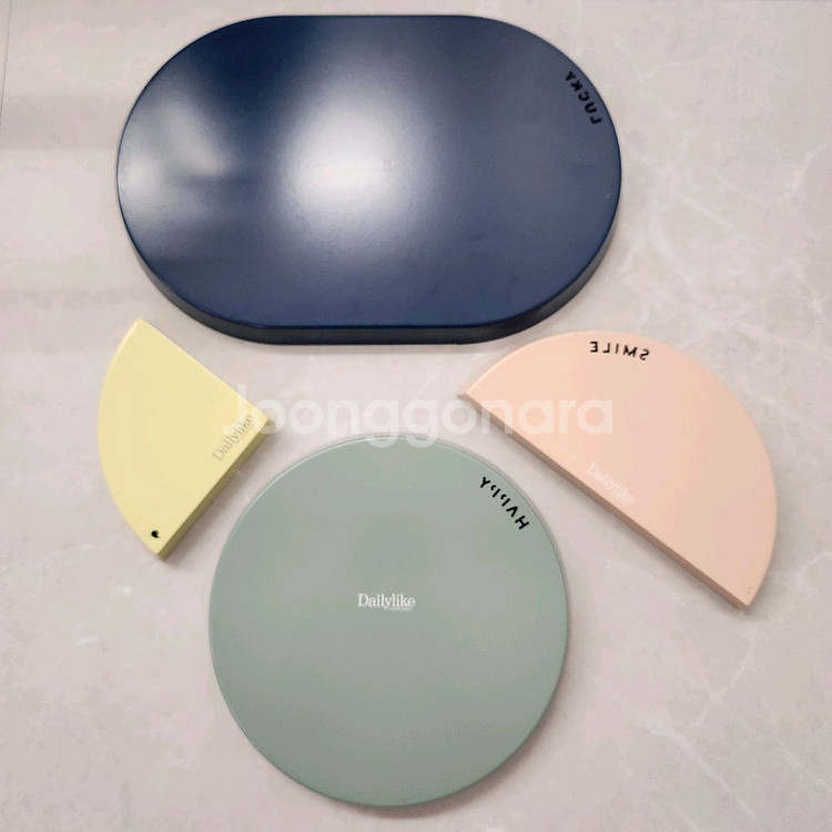 데일리라이크 스틸 트레이 라운드 세트/ 정리트레이--4