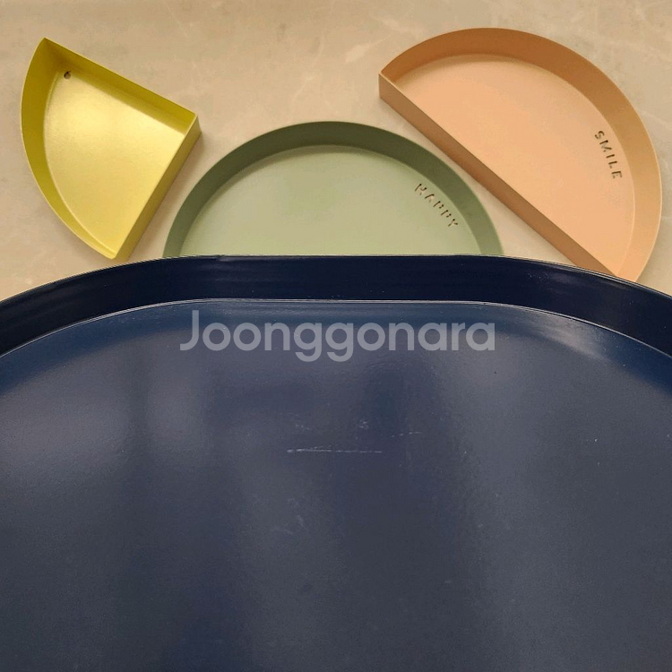 데일리라이크 스틸 트레이 라운드 세트/ 정리트레이--5