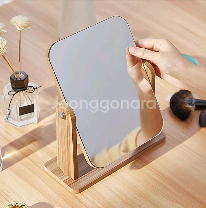 탁상 거울 360도 회전 (새상품)--0