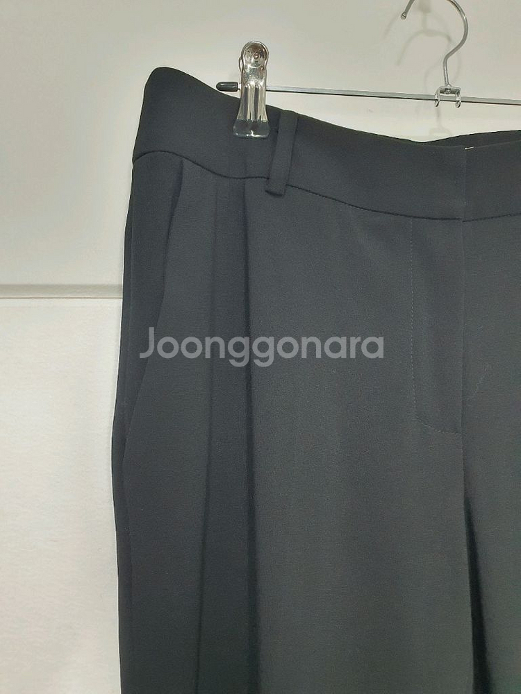 아떼바네사부르노 블랙 기본 슬랙스 사이즈 38--2