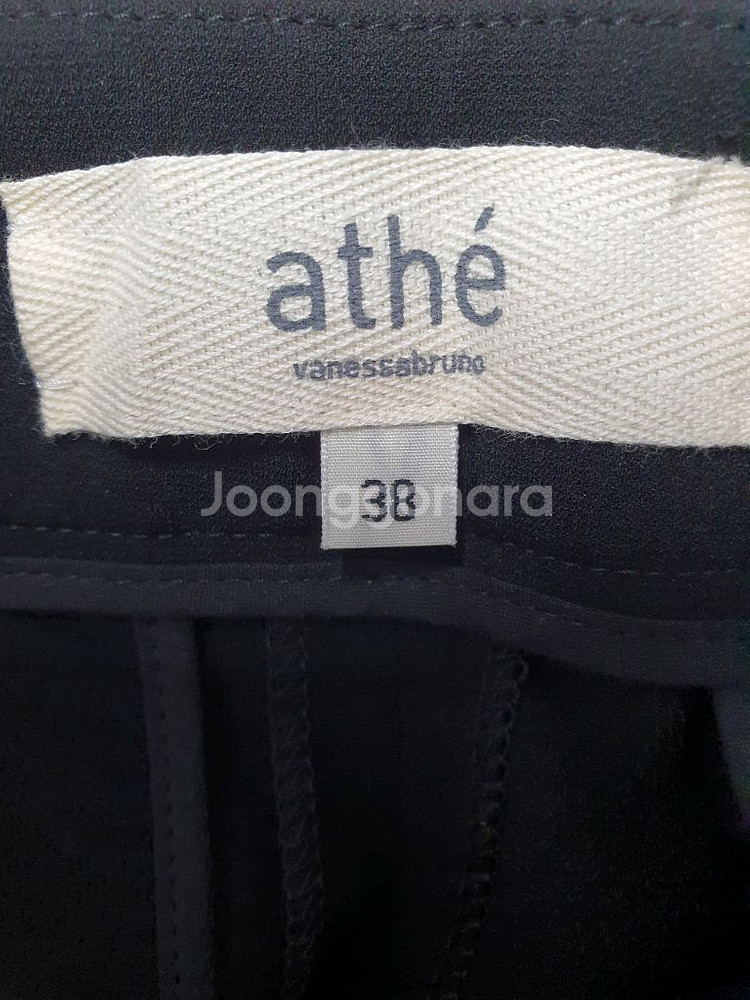 아떼바네사부르노 블랙 기본 슬랙스 사이즈 38--7