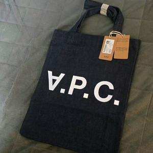 아페쎄 APC 로르 데님 에코백 토트백 가방 새제품