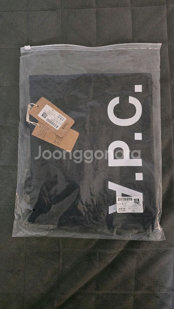 아페쎄 APC 로르 데님 에코백 토트백 가방 새제품--3