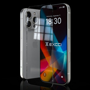 아이폰 17프로맥스/16프로맥스 강화유리 액정보호 필름 3개세트 투명