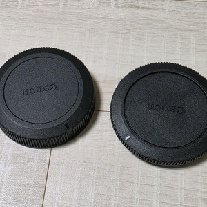 캐논 정품 eosr RF 마운트 바디캡 렌즈뒷캡 세트