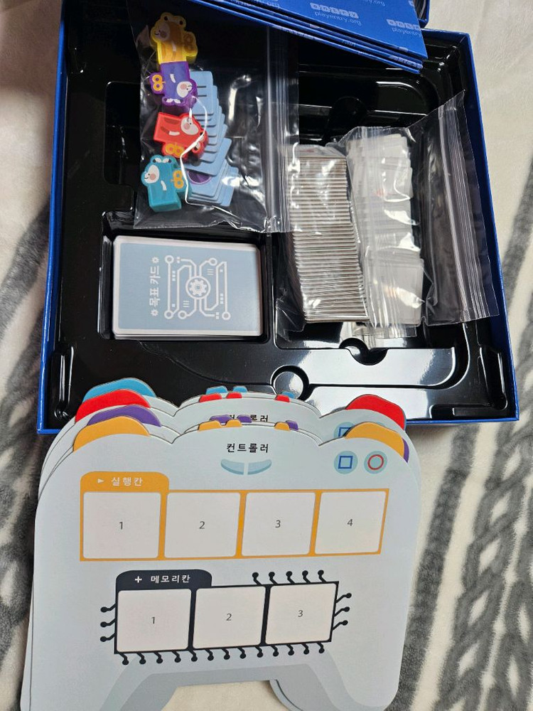 부품찾기 대작전 엔트리봇 보드게임 이미지