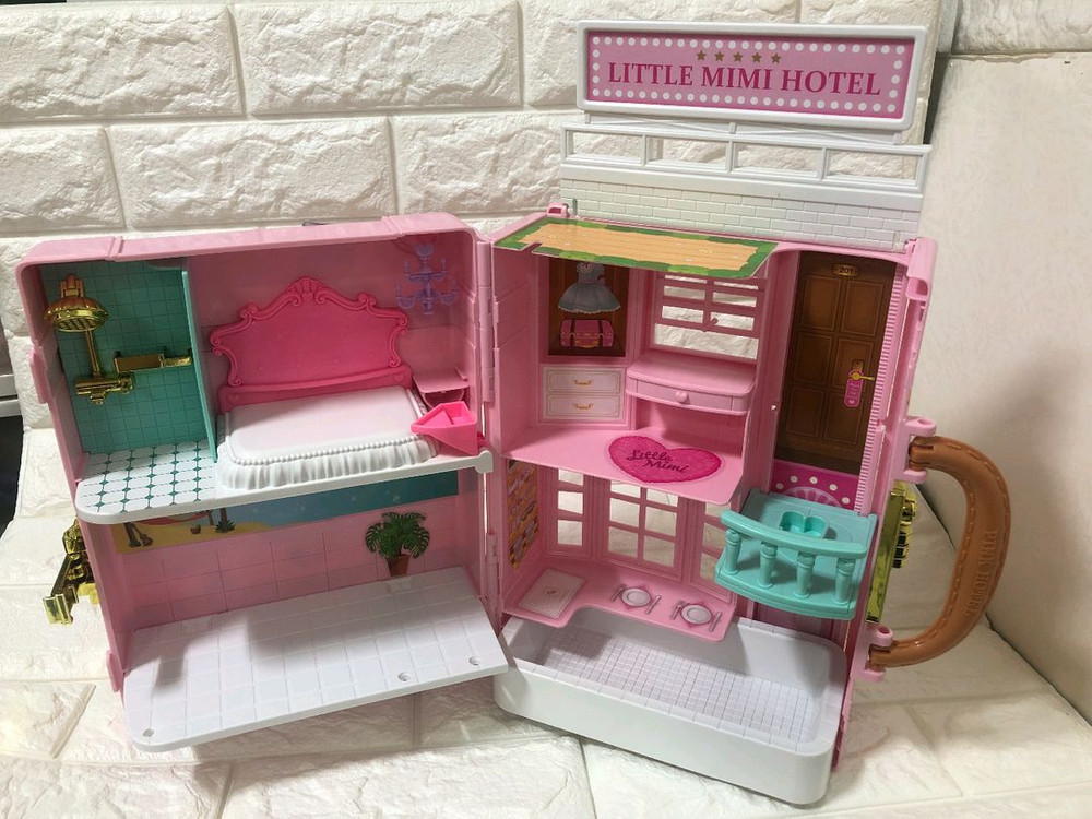 리틀미미 가방호텔 신데렐라 인어공주 미미인형 바비인형--1