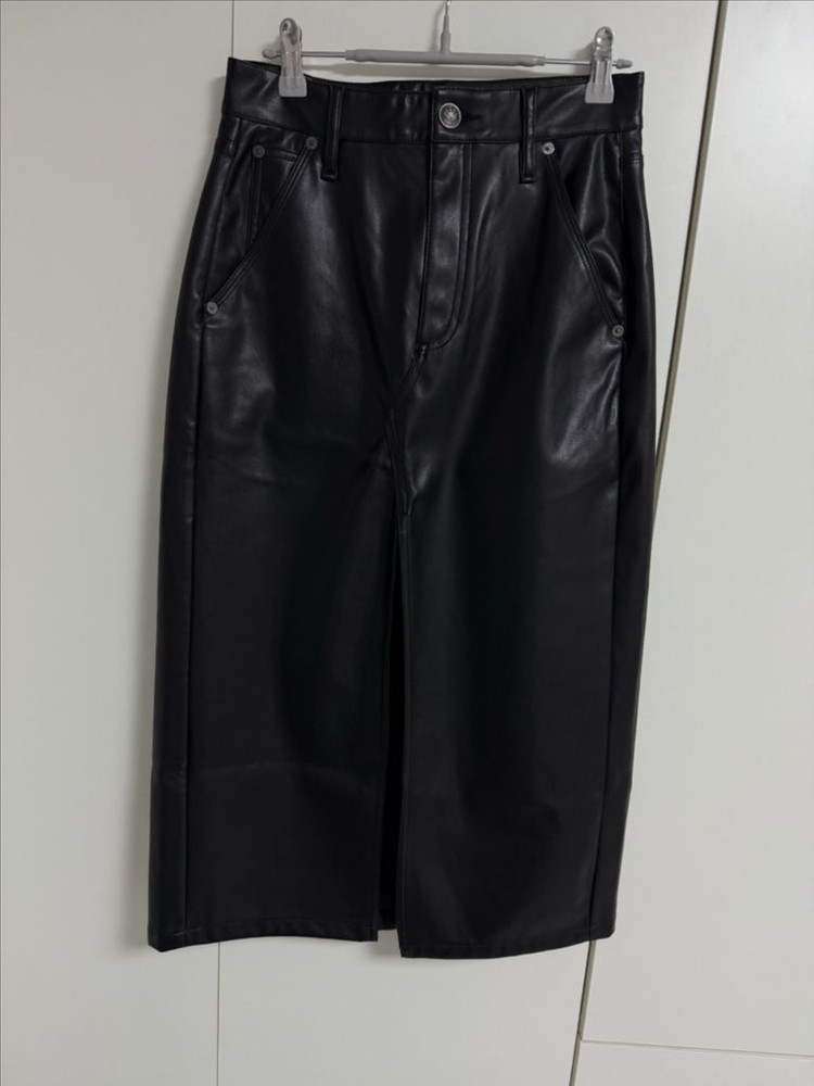 24FW 랙앤본 스커트--1