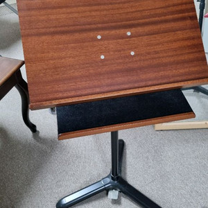 고급 우드 보면대