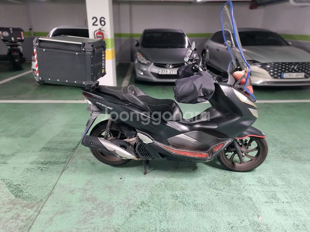 pcx 125 19년형 3만키로대 배달셋팅 잘 되어있는 오토바이 판매합니더--2