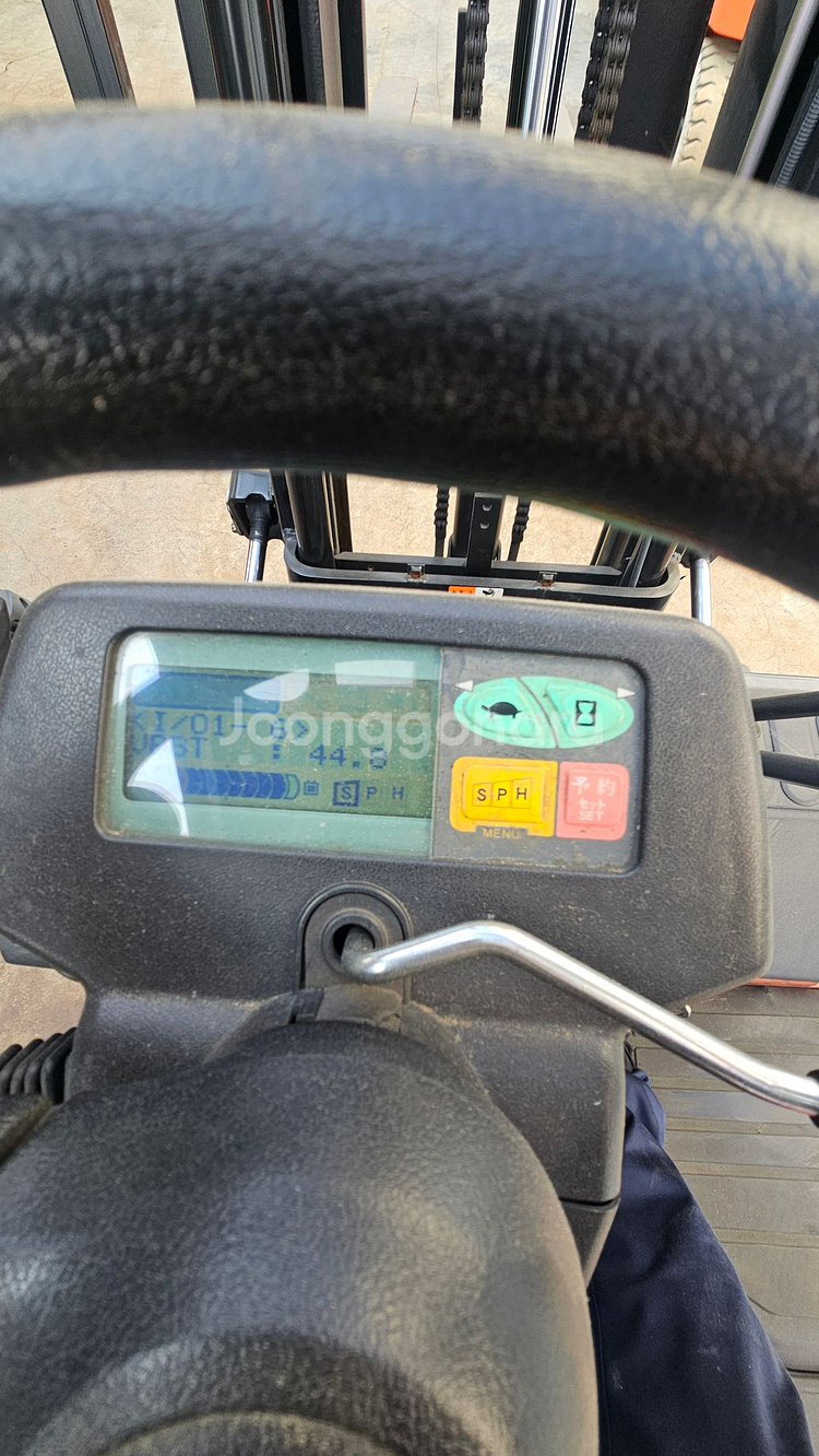 저렴한 가성비좋은 최신 토요타 7FB 1.5톤 좌식전동지게차 3M 780만--7