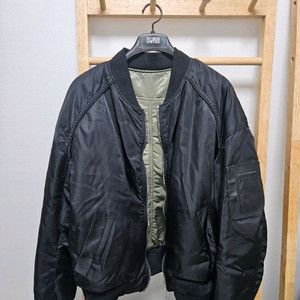 마마가리/리버서블 마원 자켓/ 48사이즈(블랙/카키)