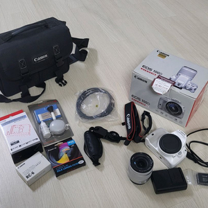 캐논 EOS 100D 화이트 DSLR 카메라 풀세트