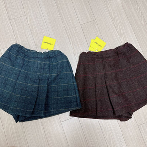 비아셉템버 울 치마반바지 150 새제품 일괄 택포(강추)