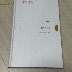 <노랑꼬리 연> 황학주 시집