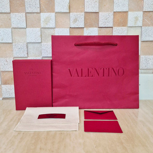 [백화점정품]발렌티노 쇼핑백+박스+더스트백 풀 구성품,발렌티노 박스.발렌티노 더스트백,발렌티노