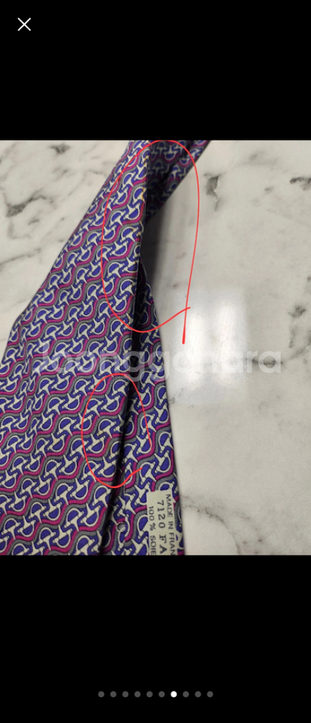 정품. HERMES.에르메스100% 실크넥타이 정가40--4