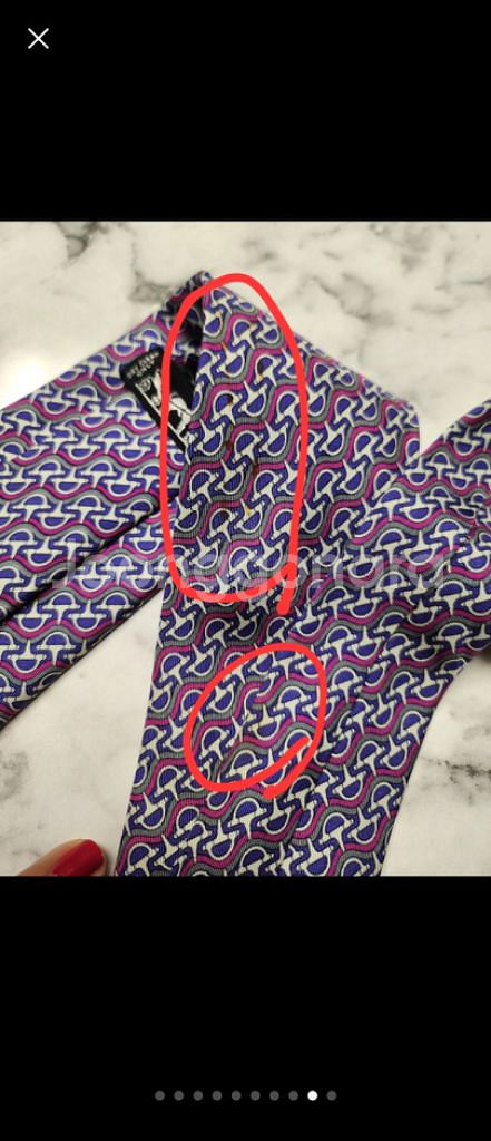 정품. HERMES.에르메스100% 실크넥타이 정가40--6