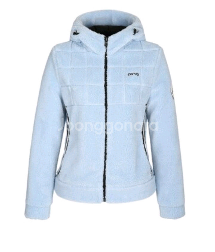 Ping 핑 레터링 후리스 점퍼 플리스자켓 95--0