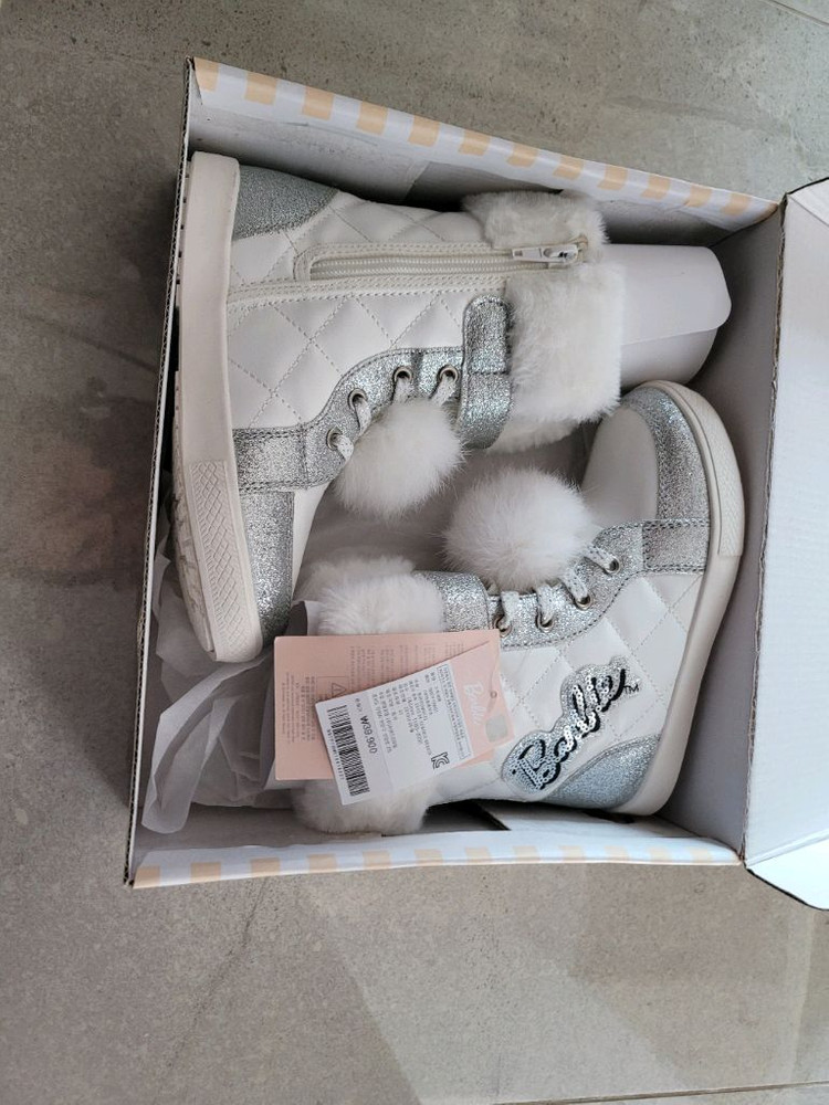 (미착용새상품)바비키즈 폼폼이부츠180 이미지