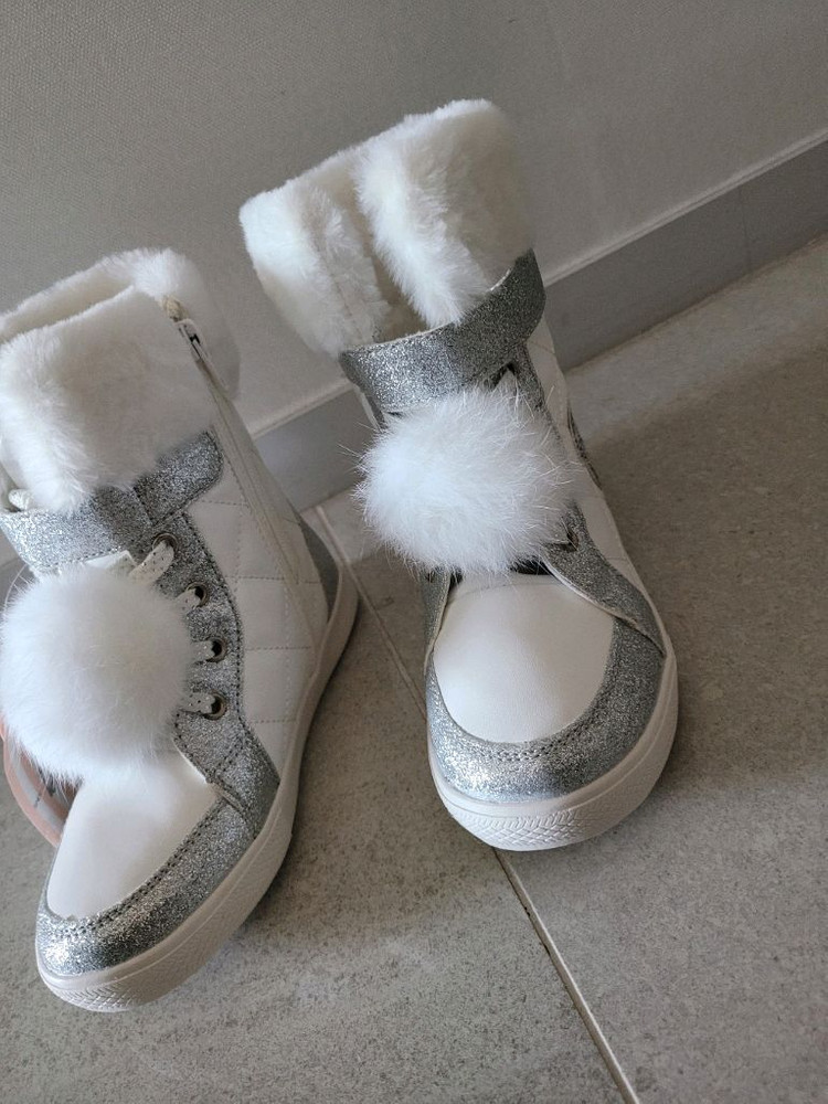 (미착용새상품)바비키즈 폼폼이부츠180 이미지