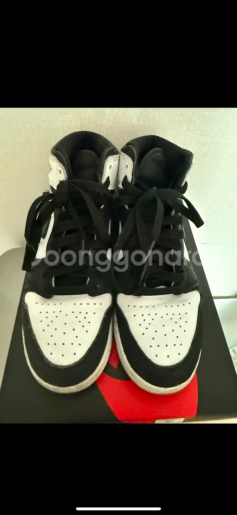 나이키 조던 1 레트로 하이 OG 블리치드 코랄 230--1