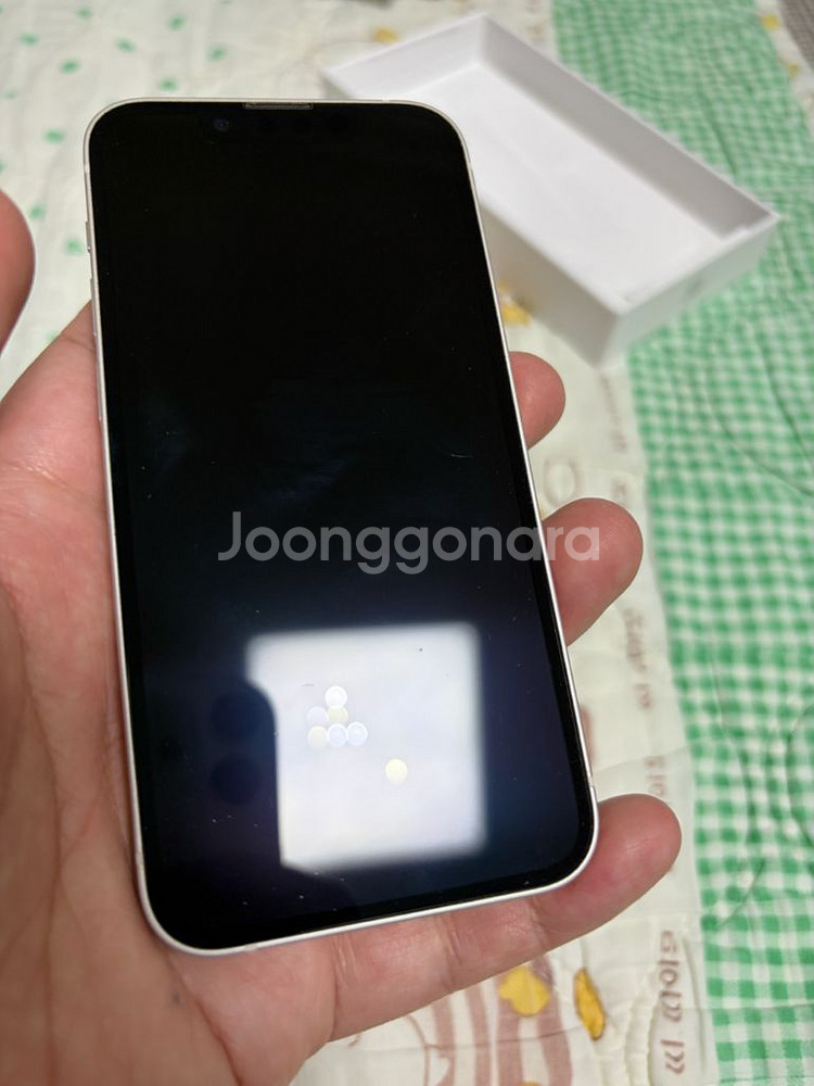 아이폰13미니 화이트--2