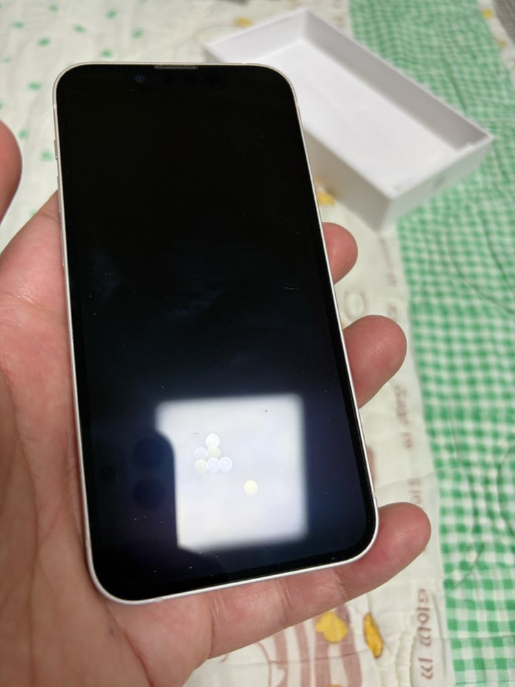 아이폰13미니 화이트--2