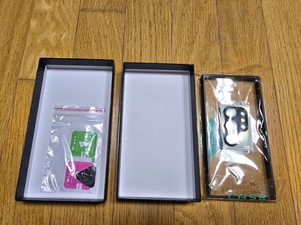 (새제품)갤럭시S24울트라 알루미늄메탈케이스(블랙) 이미지