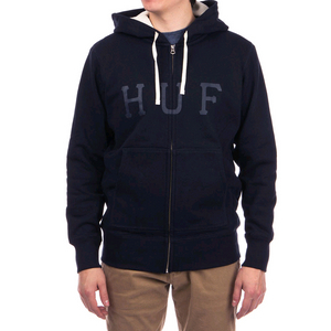 HUF 허프 네이비 후드집업