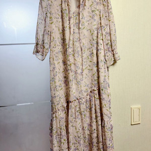 ENC 벨티드 롱 원피스