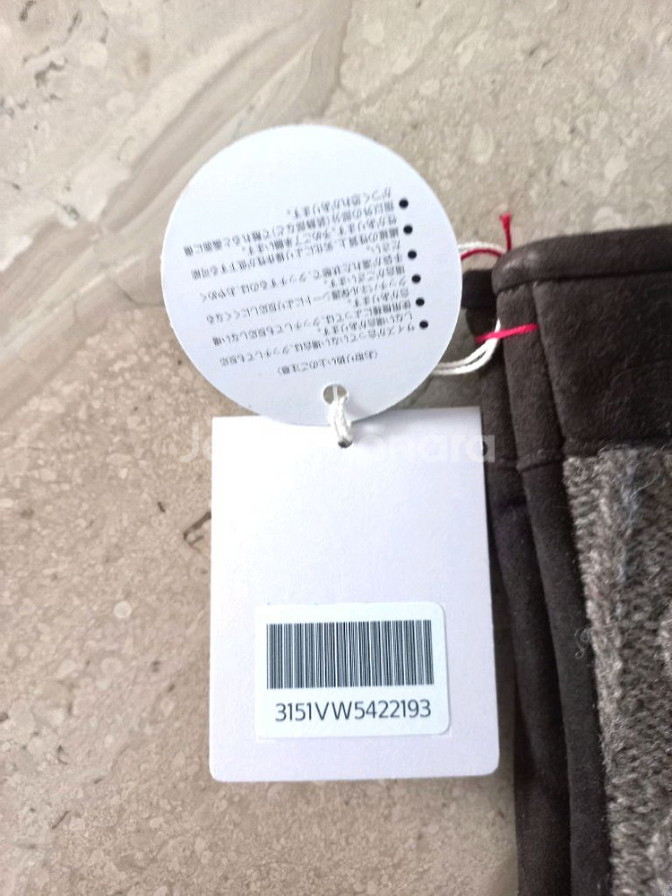 비비안웨스트우드 케이블 & 스웨이드 장갑 (새상품)--4