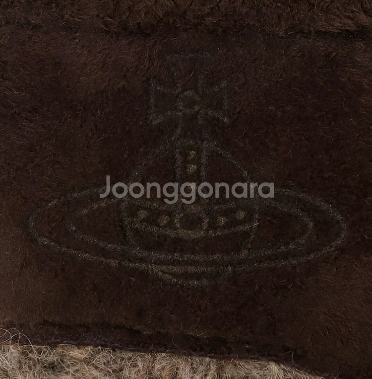 비비안웨스트우드 케이블 & 스웨이드 장갑 (새상품)--8