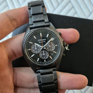 시티즌 아테사 CA4394-54E 티타늄 에코드라이브 새거급 크로노 정리