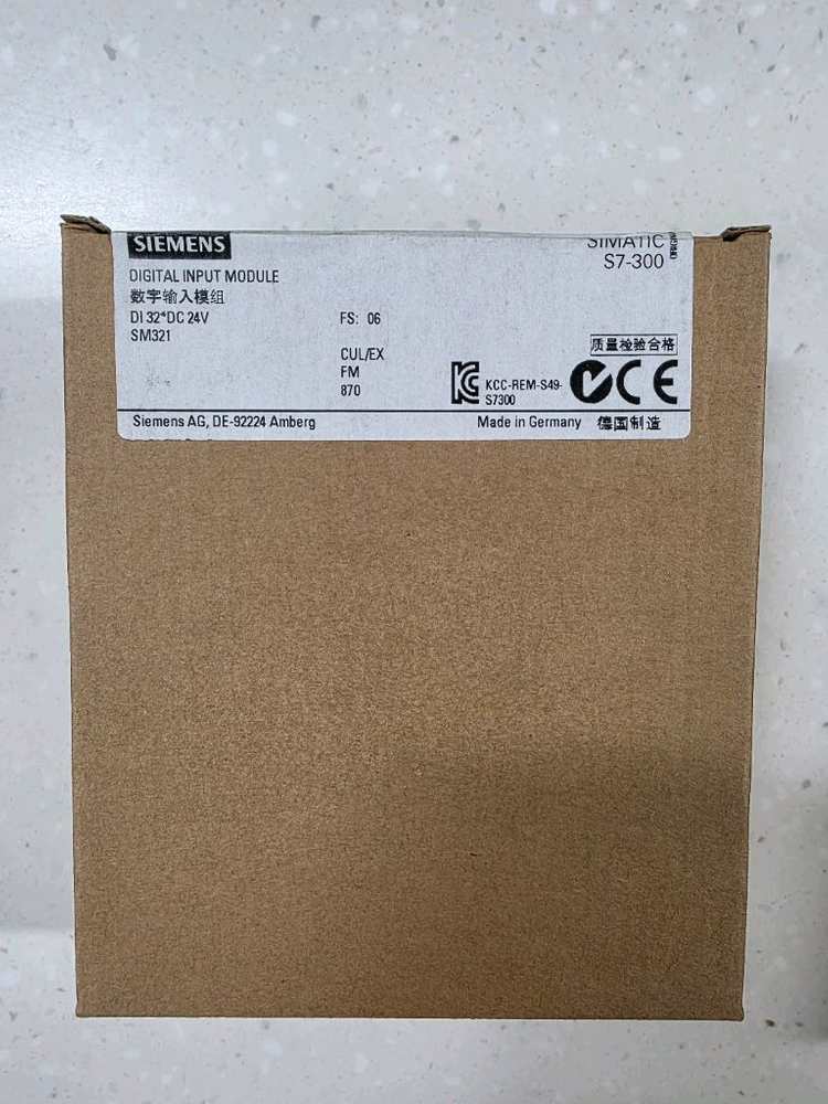 지멘스 PLC S7-300 SIMATIC 디지털 입력 6ES7 321-1BL00-0AA0 미개봉 팝니다. 이미지