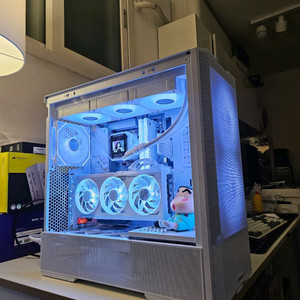 9800x3d / rx9070xt / 리안리 화이트 본체