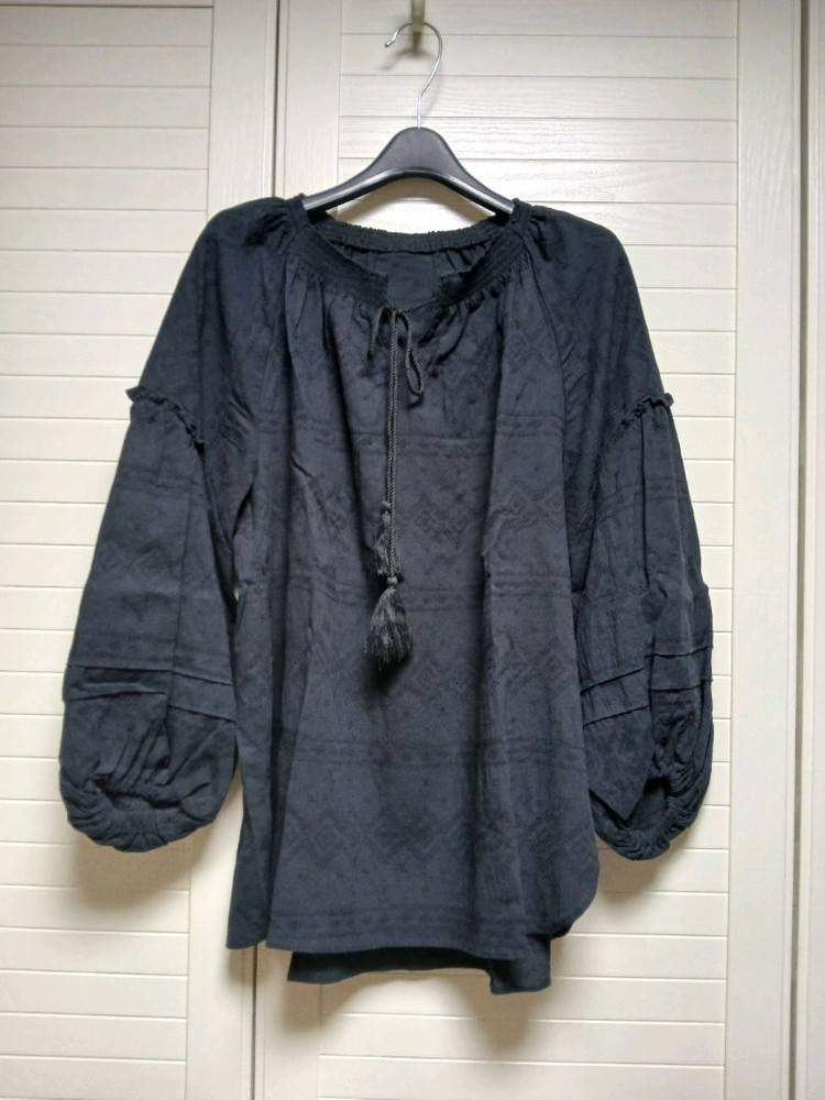 엣지 보헤미안 블라우스(66) ㅡ새상품 이미지