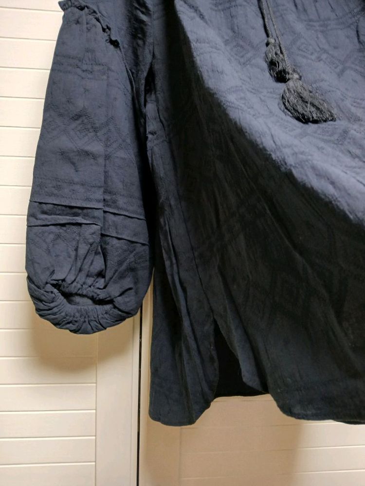 엣지 보헤미안 블라우스(66) ㅡ새상품 이미지