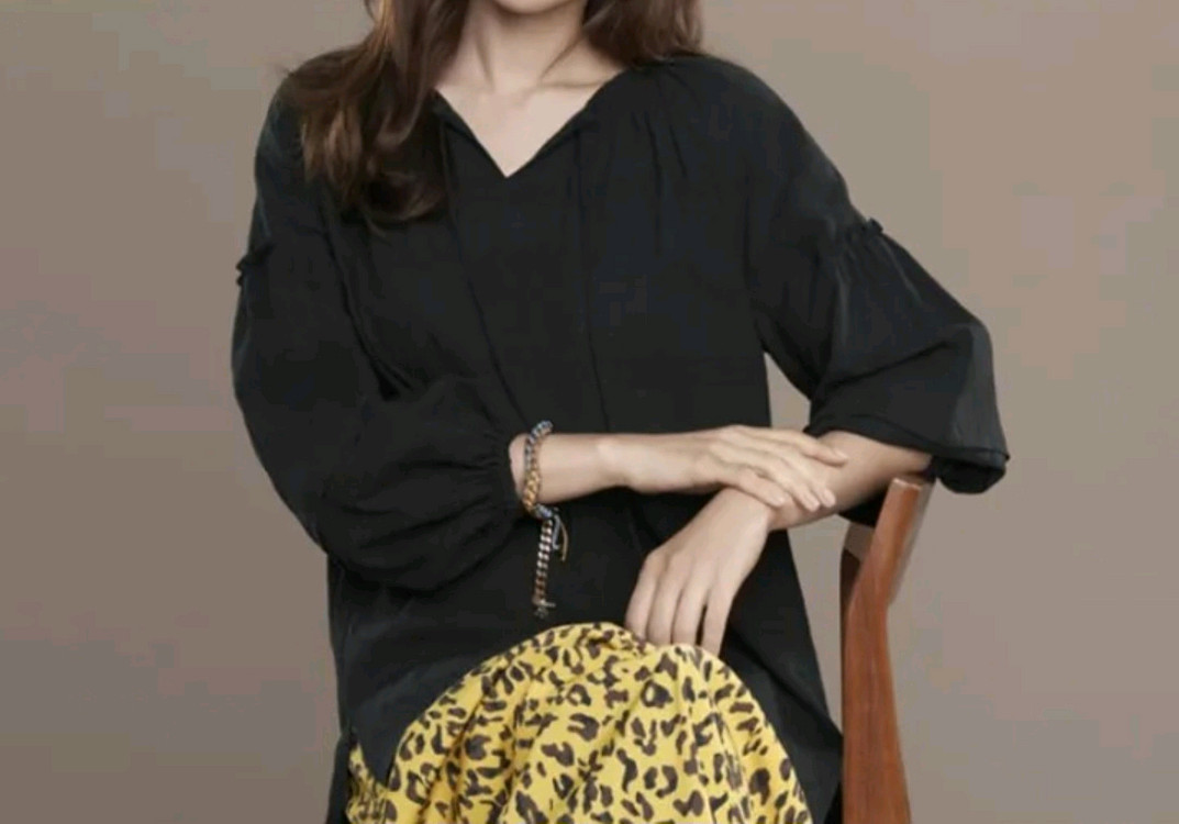 엣지 보헤미안 블라우스(66) ㅡ새상품 이미지