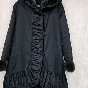 윤순영 모피 롱코트