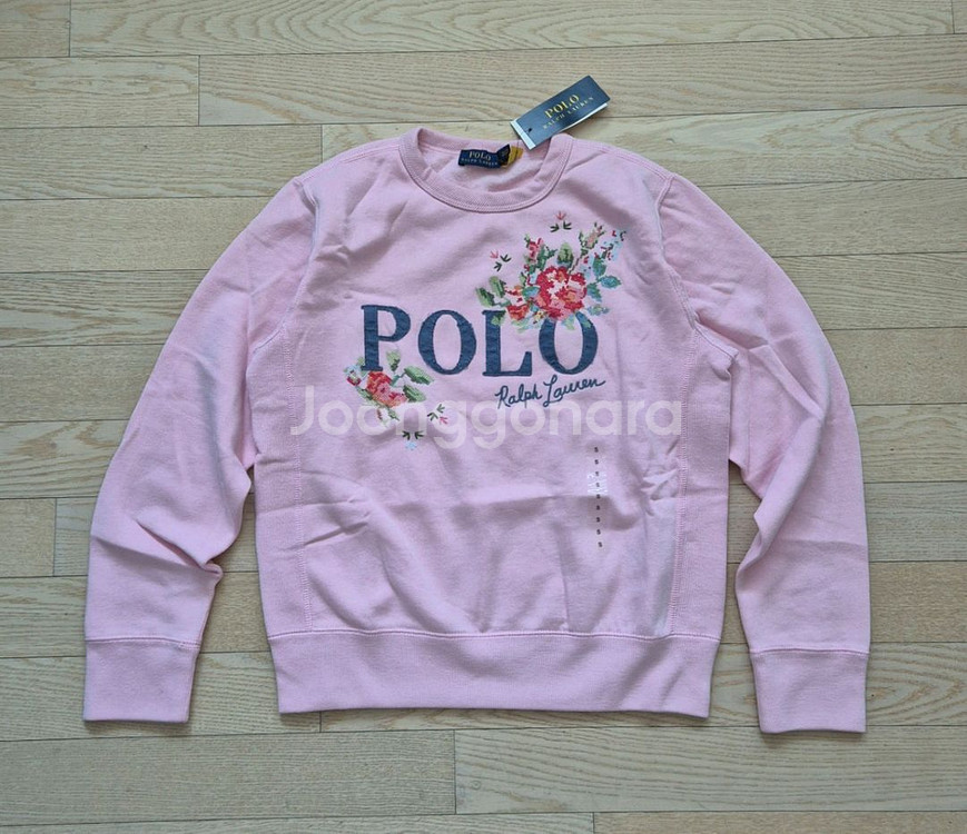 폴로 랄프로렌 스웻셔츠 자수 라운드티 기모티셔츠 SP 새상품--0