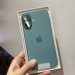 아이폰 16 틸 128GB 배터리 100% + 정품 실리콘 케이스