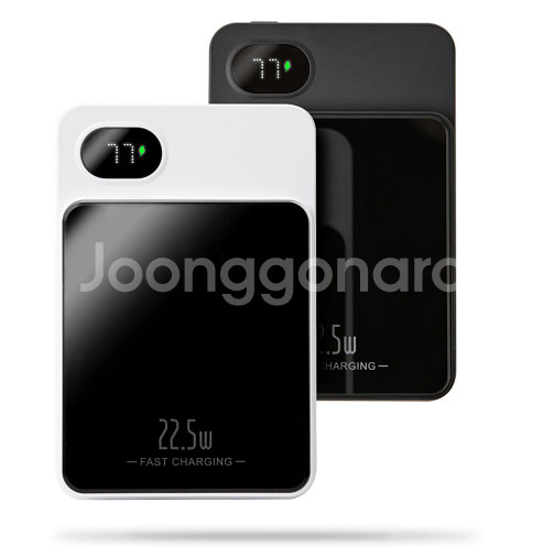 에나몰 맥세이프 보조배터리 10000mAh 블랙 미개봉 새상품 판매합니다.--1