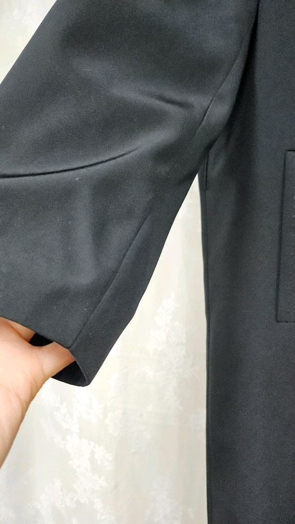 밍크카라 모피 롱코트88--5