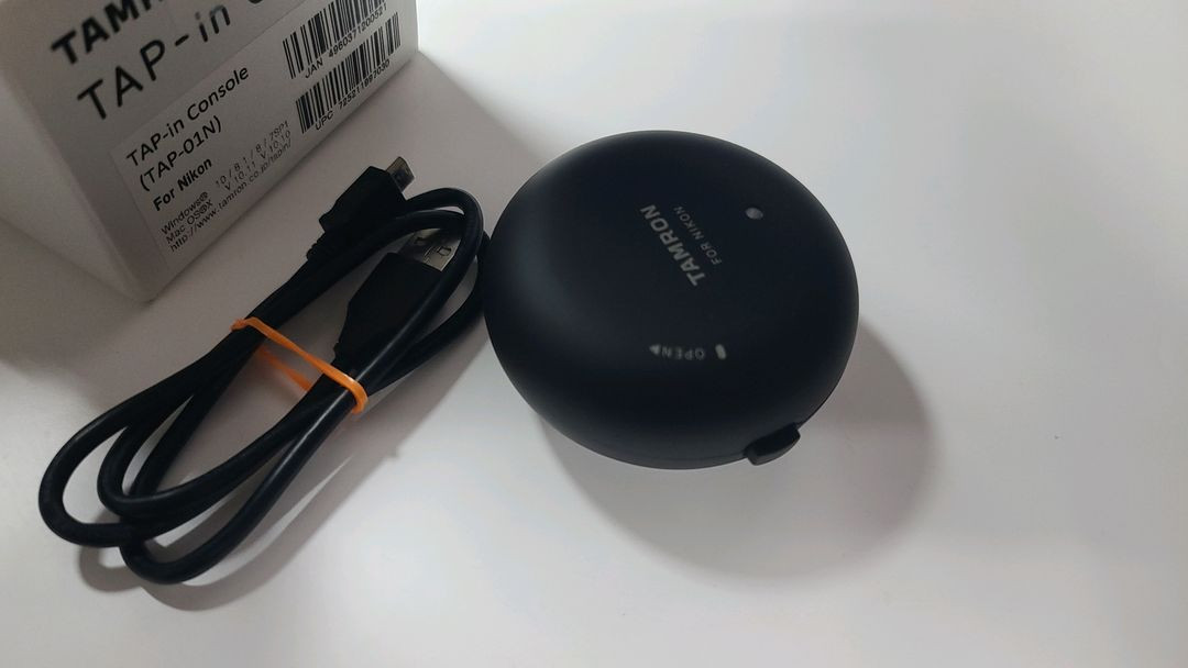 니콘 탐론 85.8 VC 시그마85.4A 탭인콘솔 usb독 이미지